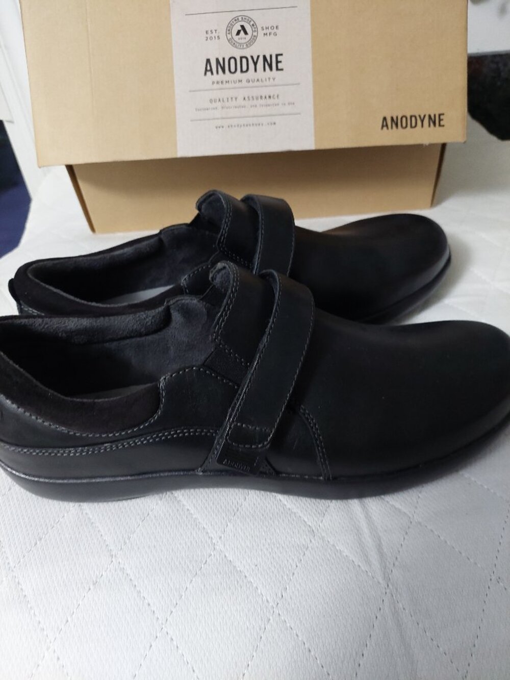 Anodyne No. 51 Women's Casual Dress Leather Shoes Size 12 M Black NEW